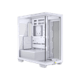 thumbnail image 1 of CORSAIR 3500X Tempered Glass Mid-Tower PC Case, White – No Fans Included - Reverse Connection Motherboard Compatible – Fits up to 10x 120mm Fans – Up to 2x 360mm Radiators, 1 of 20