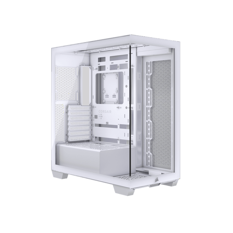 CORSAIR 3500X Tempered Glass Mid-Tower PC Case, White – No