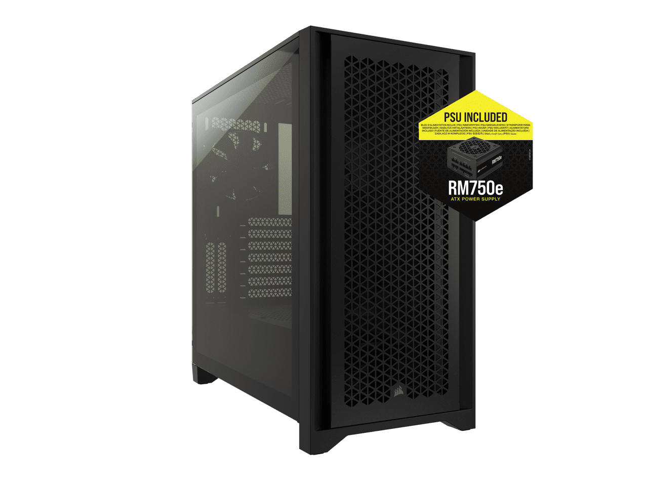 CORSAIR 4000D AIRFLOW Tempered Glass MidTower ATX Case with ATX