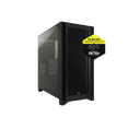 thumbnail image 1 of CORSAIR 4000D AIRFLOW Tempered Glass Mid-Tower ATX Case with ATX - RM750e Power Supply installed, Black, 1 of 9