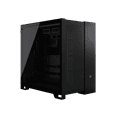 thumbnail image 1 of Corsair 6500D AIRFLOW Mid-Tower Dual Chamber PC Case, Black CC-9011259-WW, 1 of 18