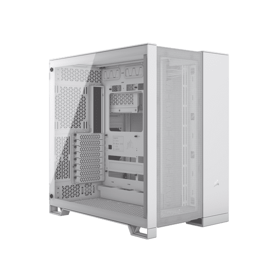 Corsair 6500D AIRFLOW Mid-Tower Dual Chamber PC Case, White CC-9011260-WW