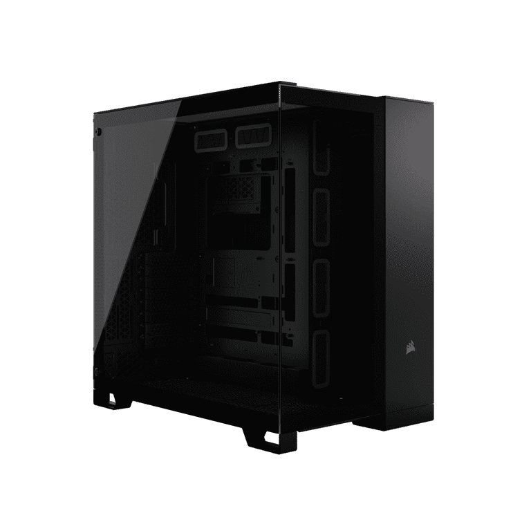 CORSAIR 6500X Mid-Tower Dual Chamber PC Case – Unobstructed view