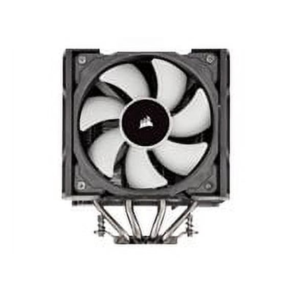 CORSAIR A500 - Processor cooler - (for: LGA1156, AM3, LGA1155, LGA2011, FM1, FM2, LGA1150, LGA2011-3, LGA1151, AM4, LGA2066, LGA1200) - nickel plated aluminum - 120 mm