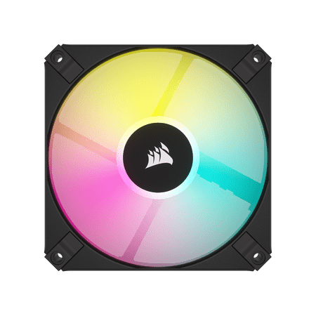 CORSAIR AF SLIM Series, AF120 RGB SLIM, 120mmx15mm Fluid Dynamic RGB Fan, Single Pack