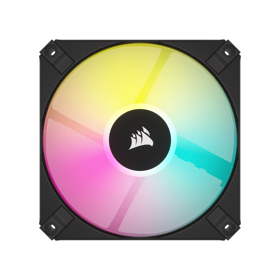 CORSAIR AF SLIM Series, AF120 RGB SLIM, 120mmx15mm Fluid Dynamic RGB Fan, Single Pack