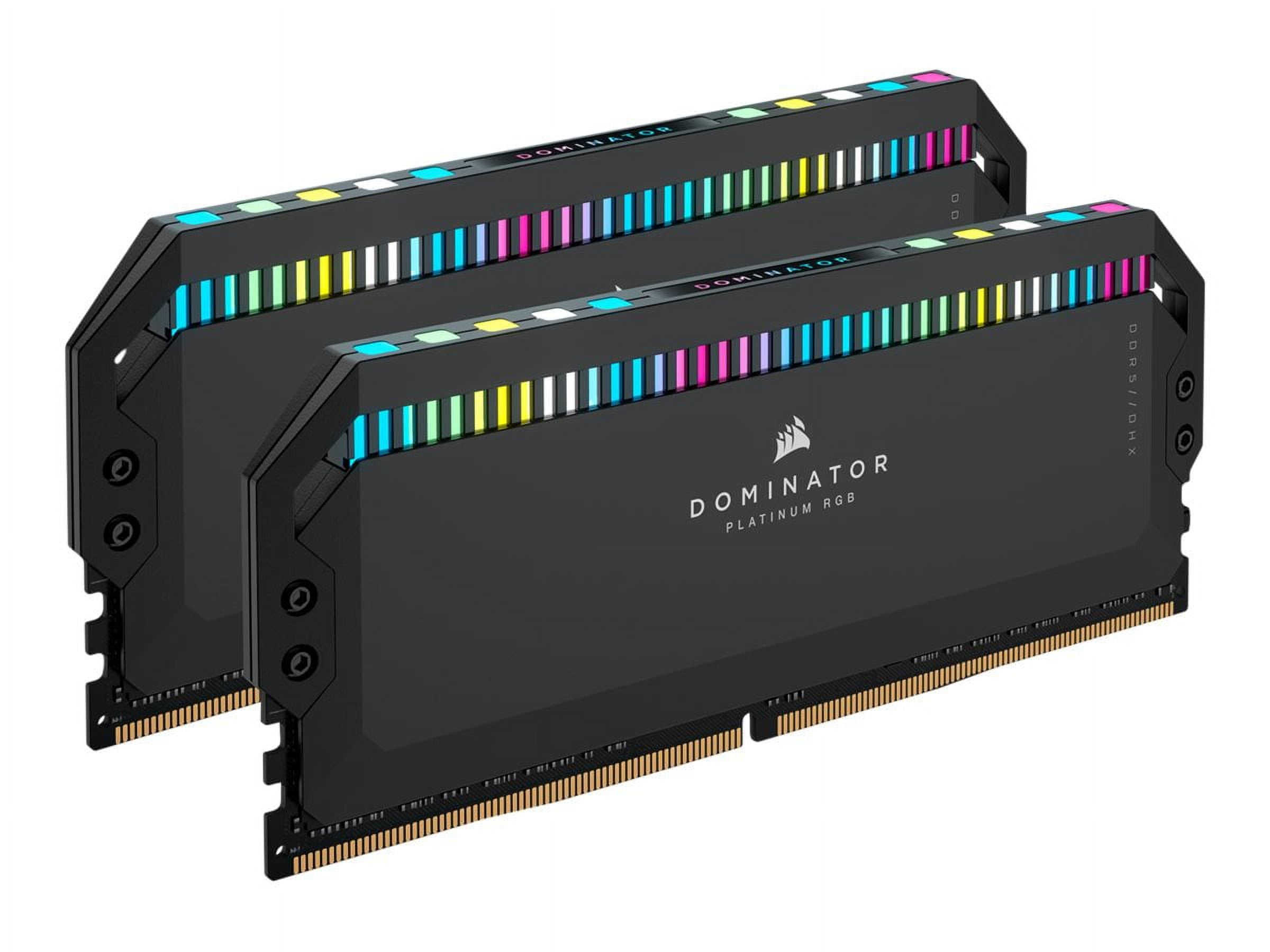 Cmt Memory Corsair Dominator Platinum RGB 32GB (2x16GB) DDR5 SDRAM Memory Kit ...