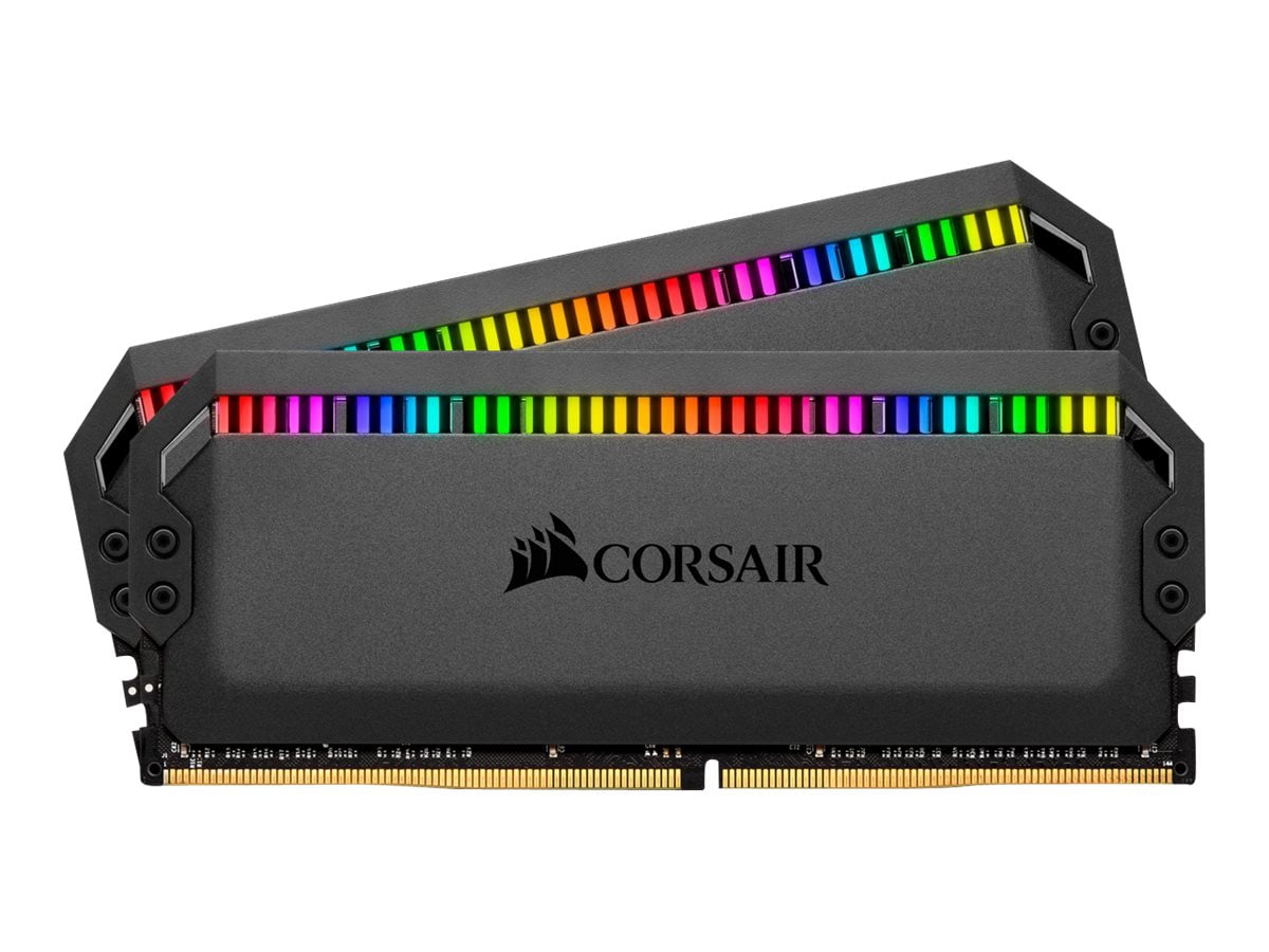 Cmt Memory Corsair Dominator Platinum RGB 64GB DDR4 SDRAM Memory Module Kit ...