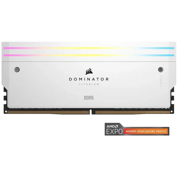 CORSAIR Dominator Titanium 32GB (2 x 16GB) DDR5 6000 (PC5 48000) Desktop Memory Model CMP32GX5M2B6000Z30W