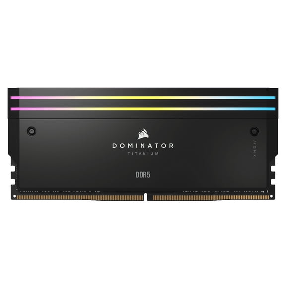 CORSAIR Dominator Titanium 32GB (2 x 16GB) DDR5 6400 (PC5 51200) Desktop Memory Model CMP32GX5M2B6400C32