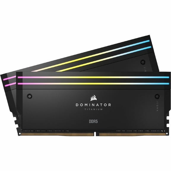 CORSAIR Dominator Titanium 64GB (2 x 32GB) DDR5 6600 (PC5 52800) Desktop Memory Model CMP64GX5M2X6600C32