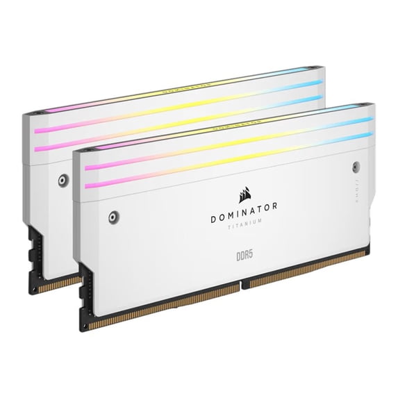 CORSAIR Dominator Titanium 96GB (2 x 48GB) DDR5 6400 (PC5 51200) Desktop Memory Model CMP96GX5M2B6400C32W