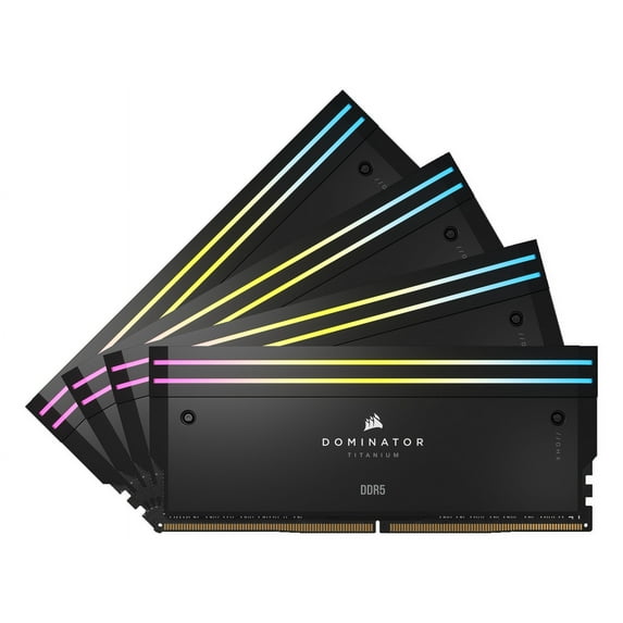 CORSAIR Dominator Titanium 96GB (4 x 24GB) DDR5 6400 (PC5 51200) Desktop Memory Model CMP96GX5M4B6400C32