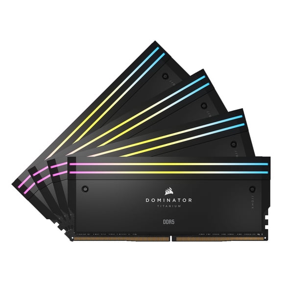 CORSAIR Dominator Titanium 96GB (4 x 24GB) DDR5 6400 (PC5 51200) Desktop Memory Model CMP96GX5M4B6400C32