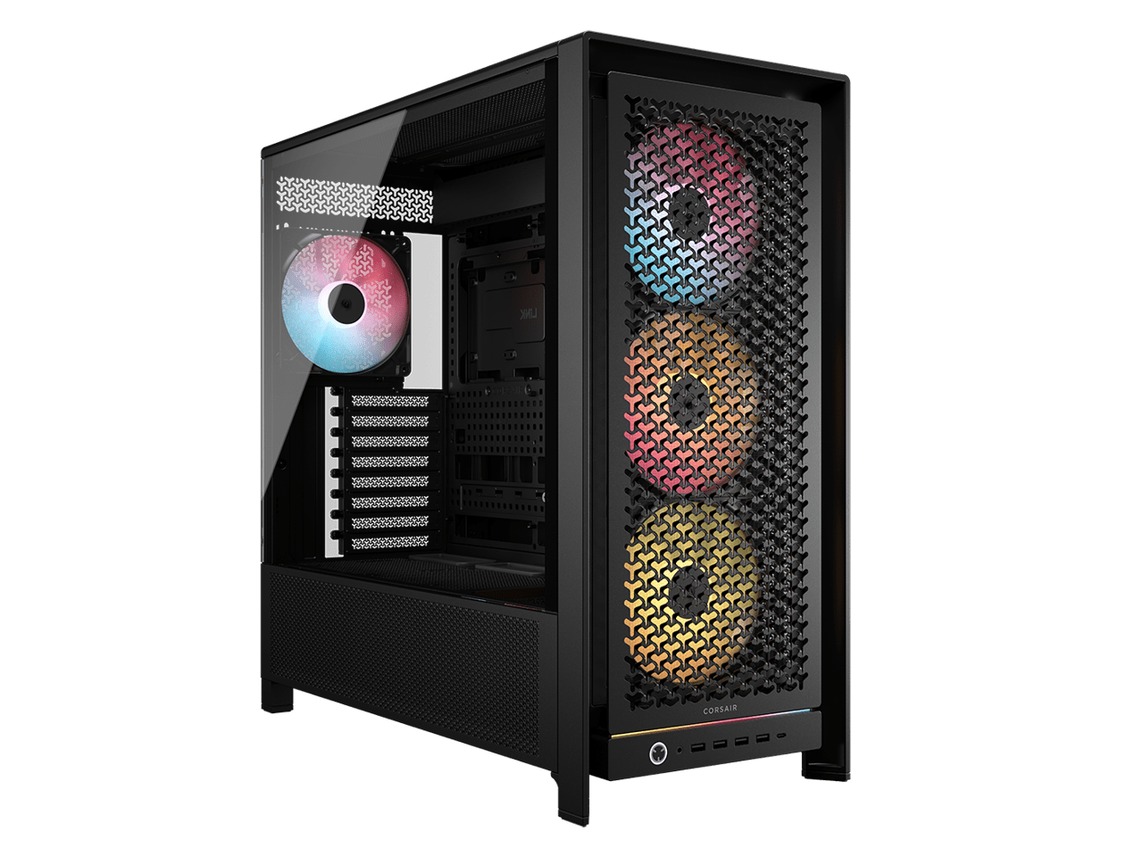 PCケース(自作PC用) CORSAIR FRAME 5000D RS ARGB+QX120/LX140 Amazon.com: CORSAIR Frame 5000D RS Modular High Airflow Mid-Tower