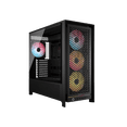 thumbnail image 1 of CORSAIR FRAME 5000D RS ARGB Modular High Airflow Mid-Tower PC Case, Black – Fully Customizable Design –  InfiniRail™ Fan Mounting System – Fits Multiple 360mm Radiators or a 420mm Radiator – Reverse M, 1 of 13