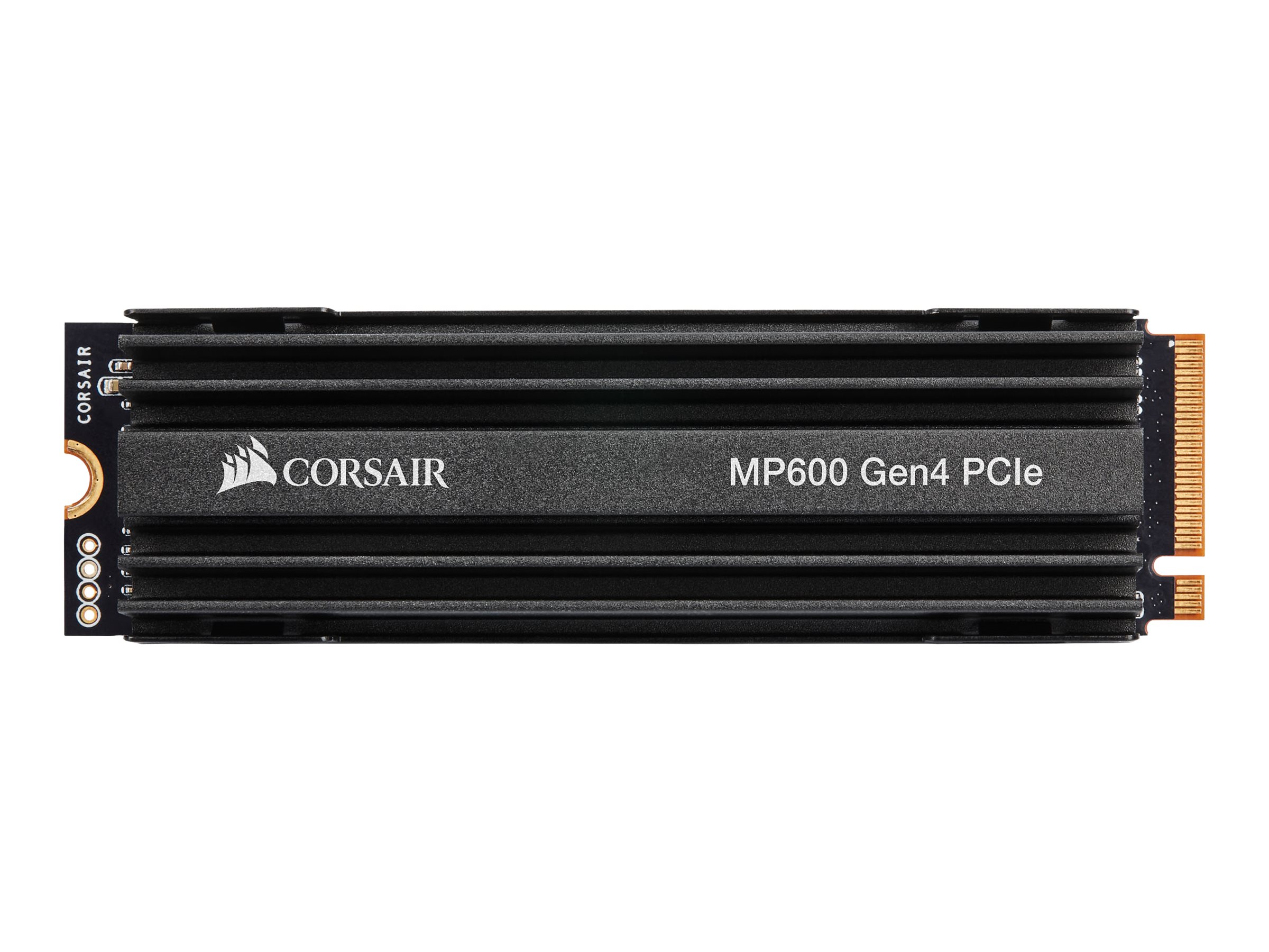 CORSAIR Force Series MP600 - SSD - 1 TB - internal - M.2 2280 - PCIe 4.0 x4 (NVMe) - 256-bit AES - integrated heatsink - for Intel Next Unit of Computing 12, 13 - image 1 of 6