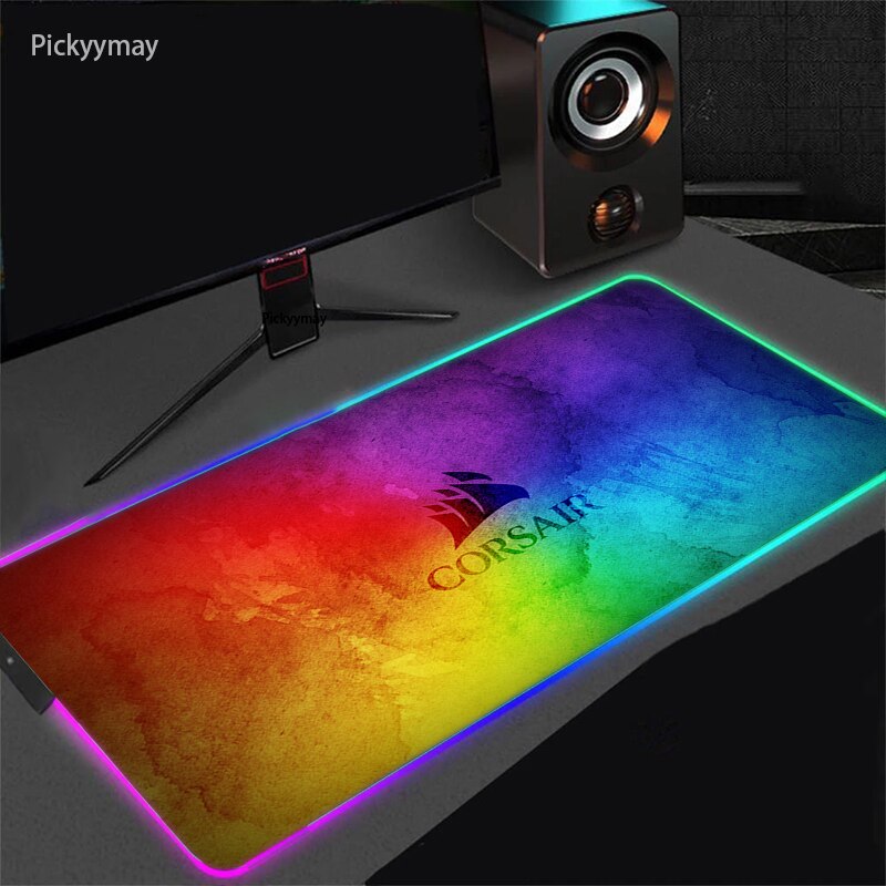 CORSAIR Gaming Mouse Pad RGB Large Mousepad Large Desk Mat Pc Gamer