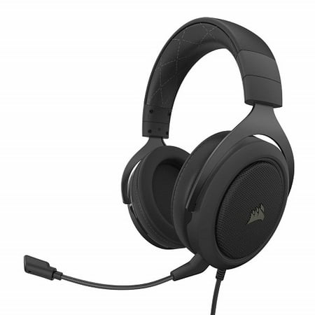 CORSAIR - HS60 PRO SURROUND Wired Stereo Gaming Headset - Carbon