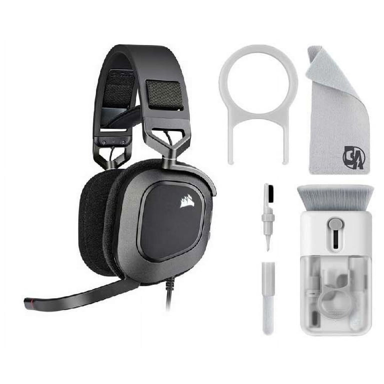 CORSAIR HS80 RGB WIRELESS Dolby Atmos Gaming Headset Carbon With