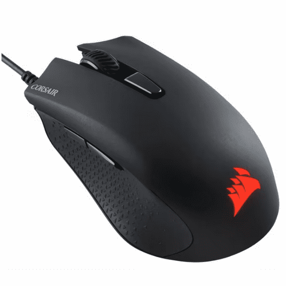 Pre-Owned CORSAIR Harpoon RGB PRO FPS/MOBA Gaming Mouse, Black, Backlit RGB LED