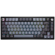 CORSAIR K65 PLUS WIRELESS 75% RGB Mechanical Gaming Keyboard - Pre-Lubricated CORSAIR MLX Red Linear Switches - 2.4GHz Wireless - Bluetooth