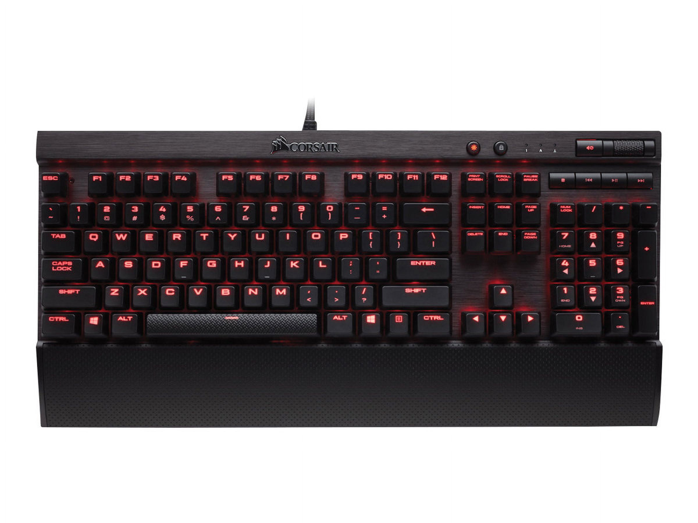 CORSAIRのk70 CORSAIR K70 RAPIDFIRE Mechanical Gaming Keyboard - Backlit Red LED