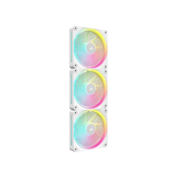 CORSAIR LX RGB Series, iCUE LINK LX120 RGB White, 120mm Fan, Triple Pack