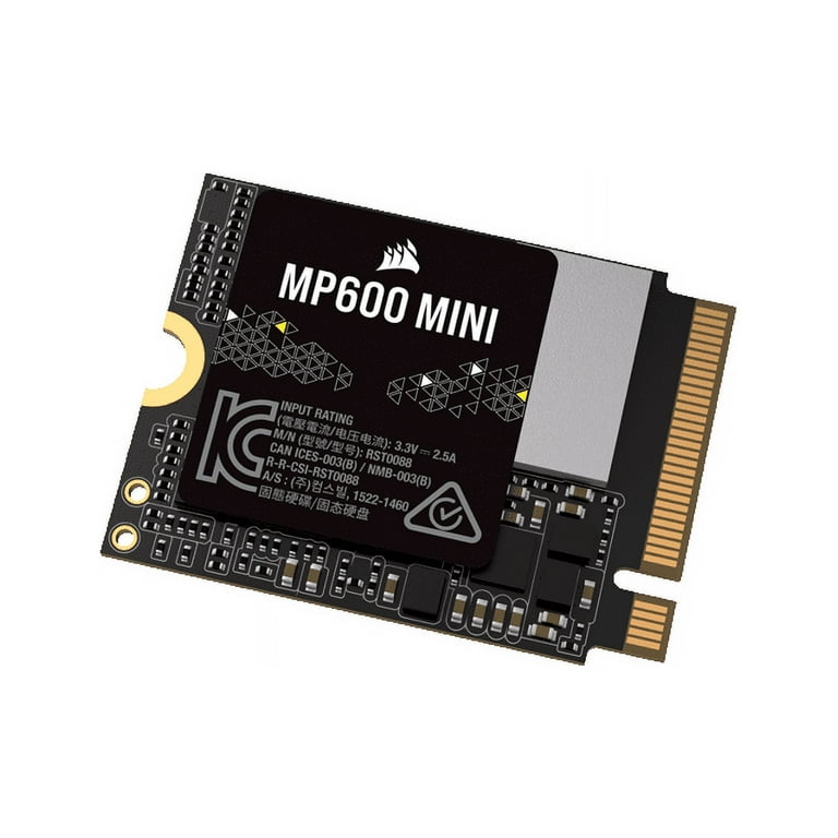 CORSAIR MP600 MINI PCIe Gen4 x4 NVMe M.2 SSD – M.2 2230 – Up to