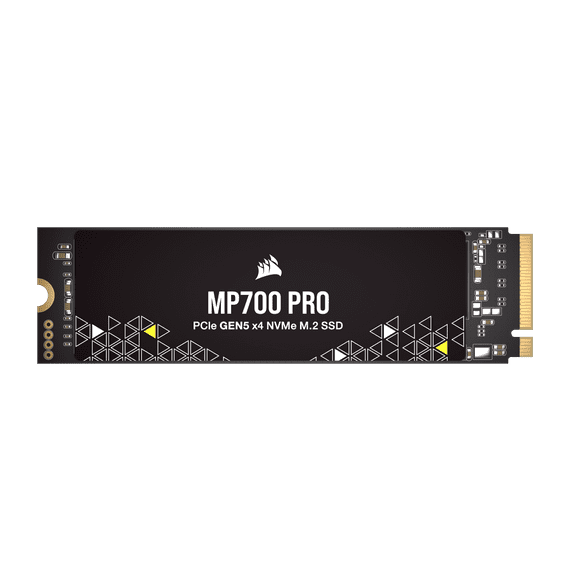 CORSAIR MP700 PRO 1TB PCIe Gen5 x4 NVMe  2.0 M.2 SSD CSSD-F1000GBMP700PNH  High-Density TLC NAND  M.2 2280  DirectStorage Compatible  Up to 12,400MB/sec