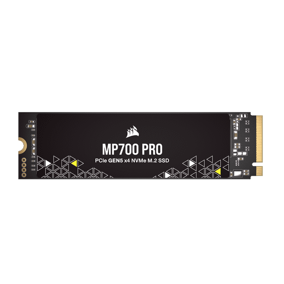 CORSAIR MP700 PRO 1TB PCIe Gen5 x4 NVMe 2.0 M.2 SSD CSSD-F1000GBMP700PNH – High-Density TLC NAND – M.2 2280 – DirectStorage Compatible – Up to 12,400MB/sec