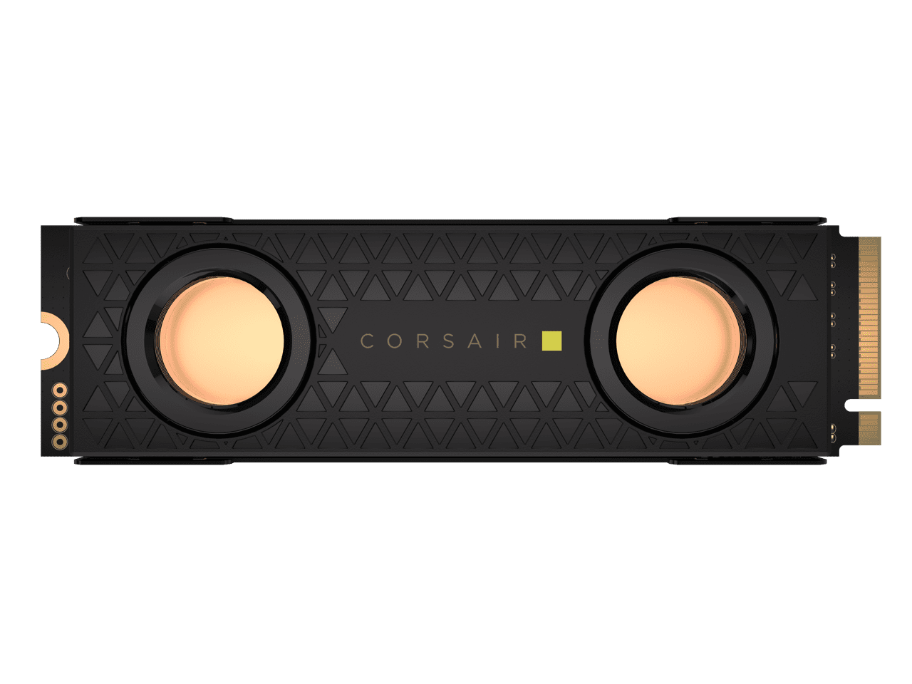 CORSAIR MP700 PRO Hydro X Series 2TB PCIe Gen5 x4 NVMe 2.0 M.2 SSD – High-Density TLC NAND – Pre-installed Water Block – M.2 2280 CSSD-F2000GBMP700PHX – DirectStorage Compatible  – Up to 12,400MB/sec