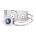 thumbnail image 1 of CORSAIR NAUTILUS 240 RS LCD Liquid CPU Cooler – 2.1" IPS LCD Screen  – RS120 Fans – 240/360mm Radiator – Fits Intel® LGA 1851/1700,  AMD® AM5/AM4 – Simple Daisy-Chain Connections, 1 of 19