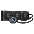 thumbnail image 1 of CORSAIR NAUTILUS 360 RS LCD Liquid CPU Cooler – 2.1" IPS LCD Screen  – RS120 Fans – 360mm Radiator – Fits Intel® LGA 1851/1700, AMD®  AM5/AM4 – Simple Daisy-Chain Connections, 1 of 20