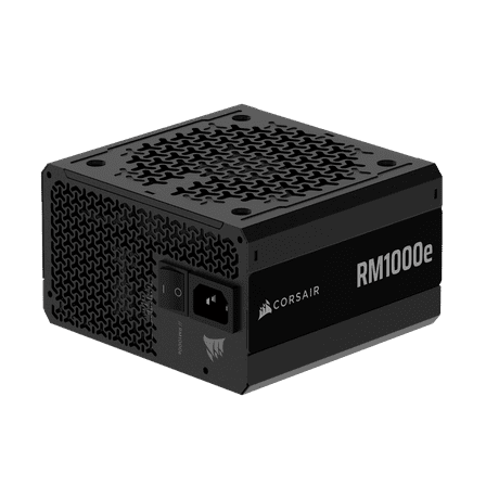 CORSAIR RM1000e Fully Modular Low-Noise ATX Power Supply - ATX 3.1 & PCIe 5.1 Compliant - 105°C-Rated Capacitors - Cybenetics Gold Efficiency