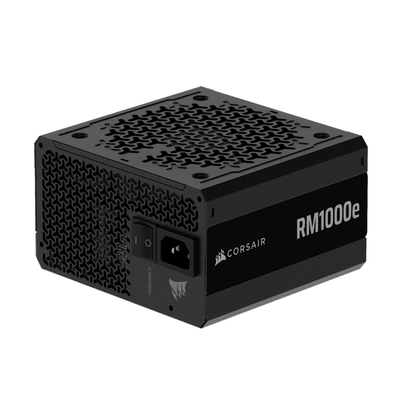 CORSAIR RM1000e Fully Modular Low-Noise ATX Power Supply - ATX 3.1 & PCIe 5.1 Compliant - 105°C-Rated Capacitors - Cybenetics Gold Efficiency