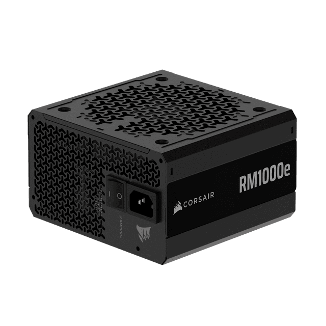 CORSAIR RM1000e Fully Modular Low-Noise ATX Power Supply - ATX 3.1 & PCIe 5.1 Compliant - 105°C-Rated Capacitors - Cybenetics Gold Efficiency