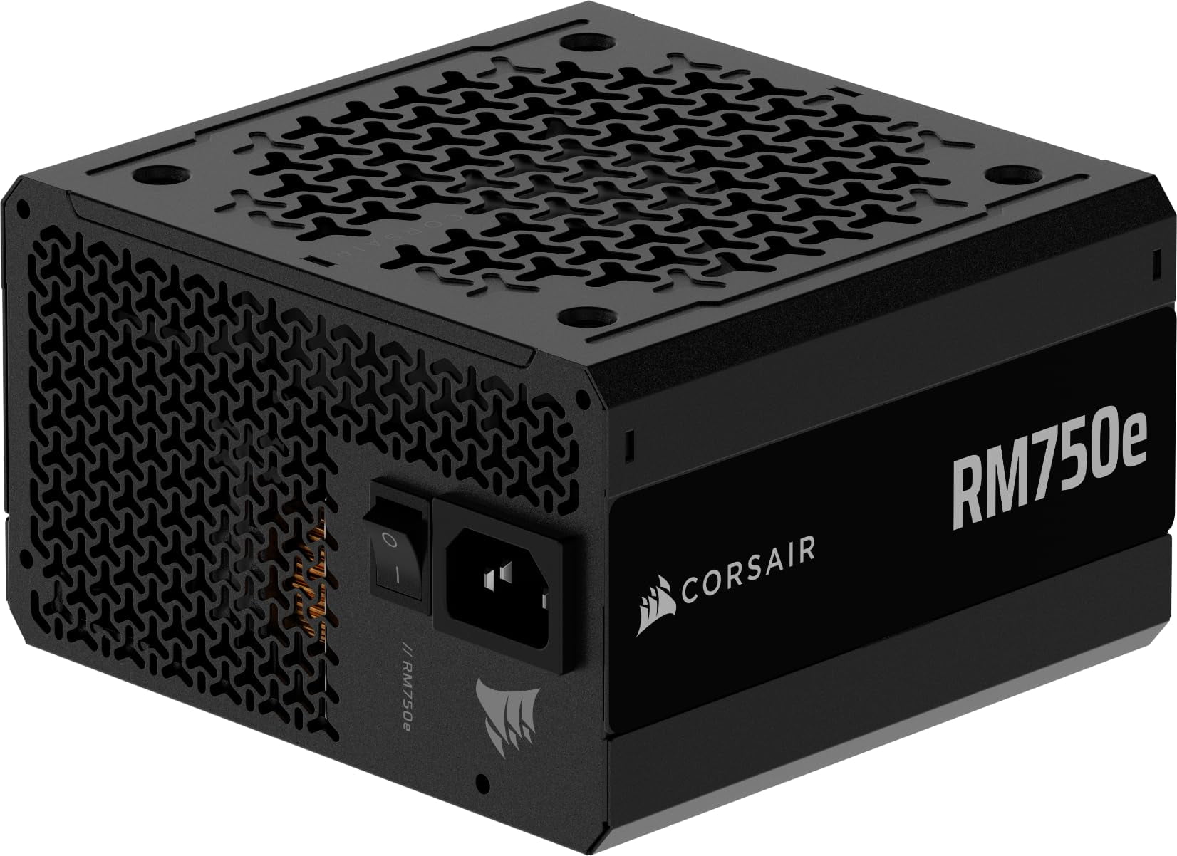 CORSAIR RM750e ATX 3.1 PCIe 5.1 Ready Fully Modular 750W Power Supply  12V-2x6 Cable Included, Cybenetics Gold Efficiency, 105C-Rated Capacitors, Modern Standby Mode  Black