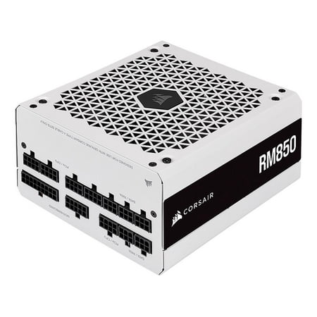CORSAIR - RM Series RM850 850W ATX 80 PLUS GOLD Certified Fully Modular Power Supply - White