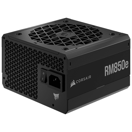 CORSAIR - RMe Series RM850e 80 PLUS Gold Fully Modular Low-Noise ATX 3.0 and PCIE 5.0 Power Supply - Black