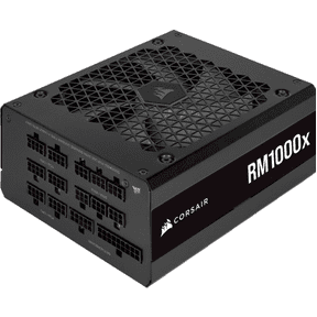 Pre-Owned CORSAIR RMx Series (2021) RM1000x CP-9020201-NA 1000 W ATX12V / EPS12V SLI Ready CrossFire Ready 80 PLUS GOLD Certified Full Modular Active PFC Power Supply