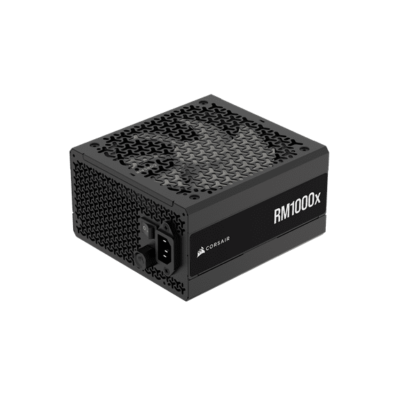 CORSAIR RMx Series RM1000x ATX Power Supply - Fully Modular - ATX 3.1 - PCIe 5.1 - Cybenetics Gold - Low-Noise - Japanese Capacitors - 1000 Watts
