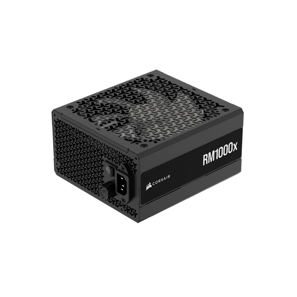 CORSAIR RMx Series RM1000x ATX Power Supply - Fully Modular - ATX 3.1 - PCIe 5.1 - Cybenetics Gold - Low-Noise - Japanese Capacitors - 1000 Watts