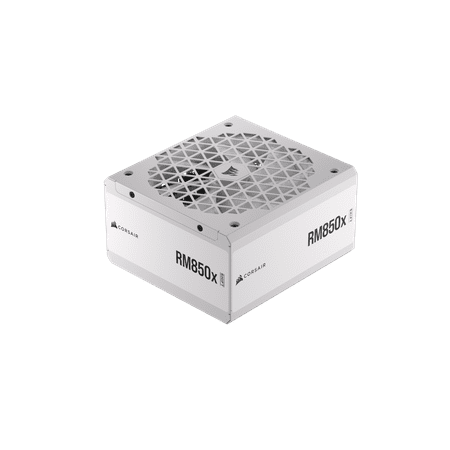 CORSAIR - RMx Shift Series RM850x Shift Cybenetics Gold Fully Modular ATX Power Supply - White