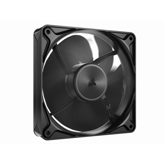 CORSAIR RS120 II 120mm PWM Fan - Daisy-Chain Connectivity - Magnetic Dome Bearing - AirGuide Technology - Zero RPM Mode