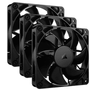 CORSAIR RS120 PWM 120mm Fans Triple Pack – Simplified Control – Daisy-Chain 4-Pin PWM Connection - Concentrated AirGuide