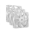 CORSAIR RS120 PWM 120mm Fans Triple Pack White Simplified Control