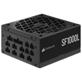 thumbnail image 1 of CORSAIR SF1000L Fully Modular Low-Noise SFX Power Supply - ATX 3.0 & PCIe 5.0 Compliant - Quiet 120mm PWM Fan - 80 PLUS Gold Efficiency - Zero RPM Mode - 105°C-Rated Capacitors, 1 of 8