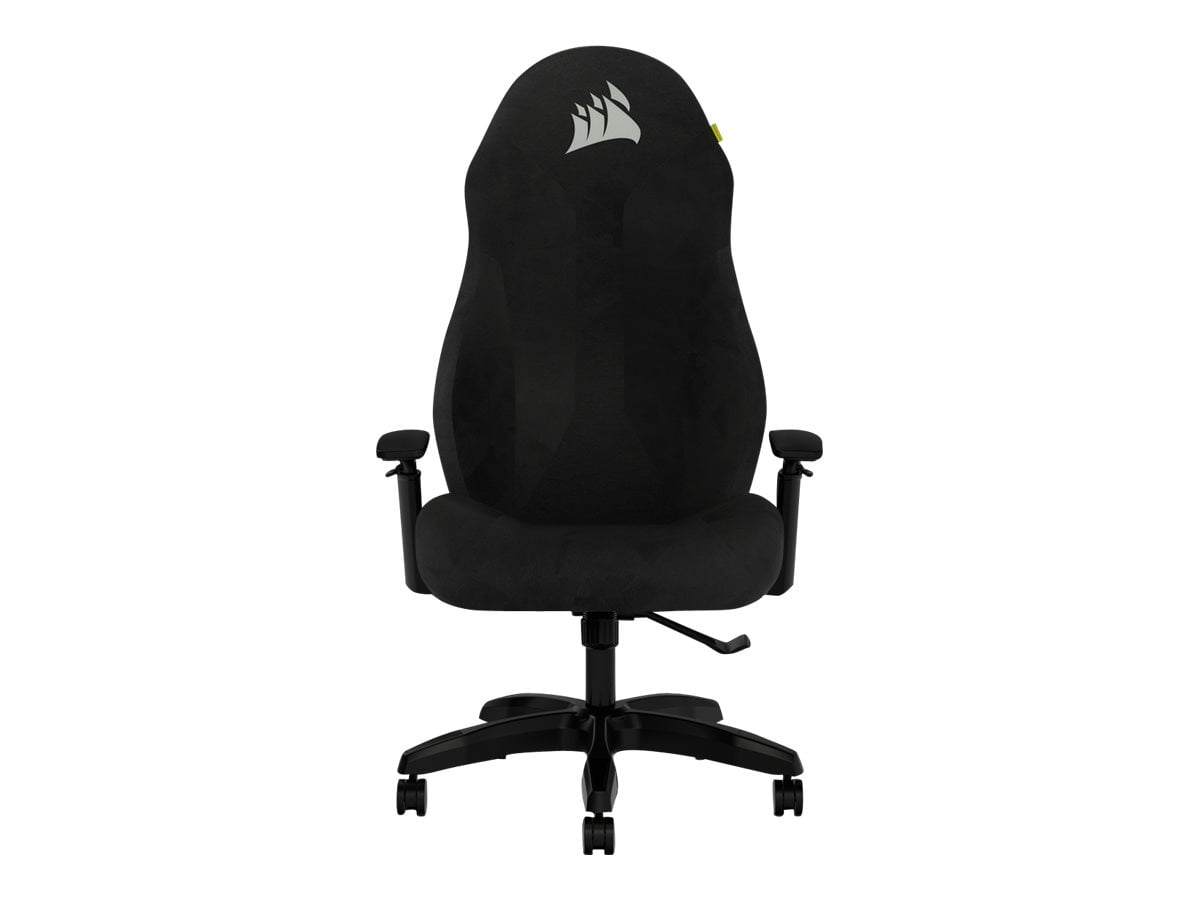 CORSAIR TC60 - Chair - armrests - tilt - swivel - fabric - black