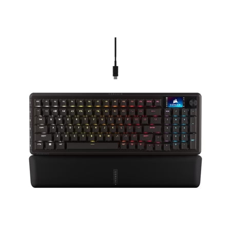 CORSAIR VANGUARD 96 MECHANICAL GAMING KEYBOARD, BACKLIT RGB LED, CORSAIR MLX PLA